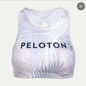 Peloton Sports Bra - Palm Blanc